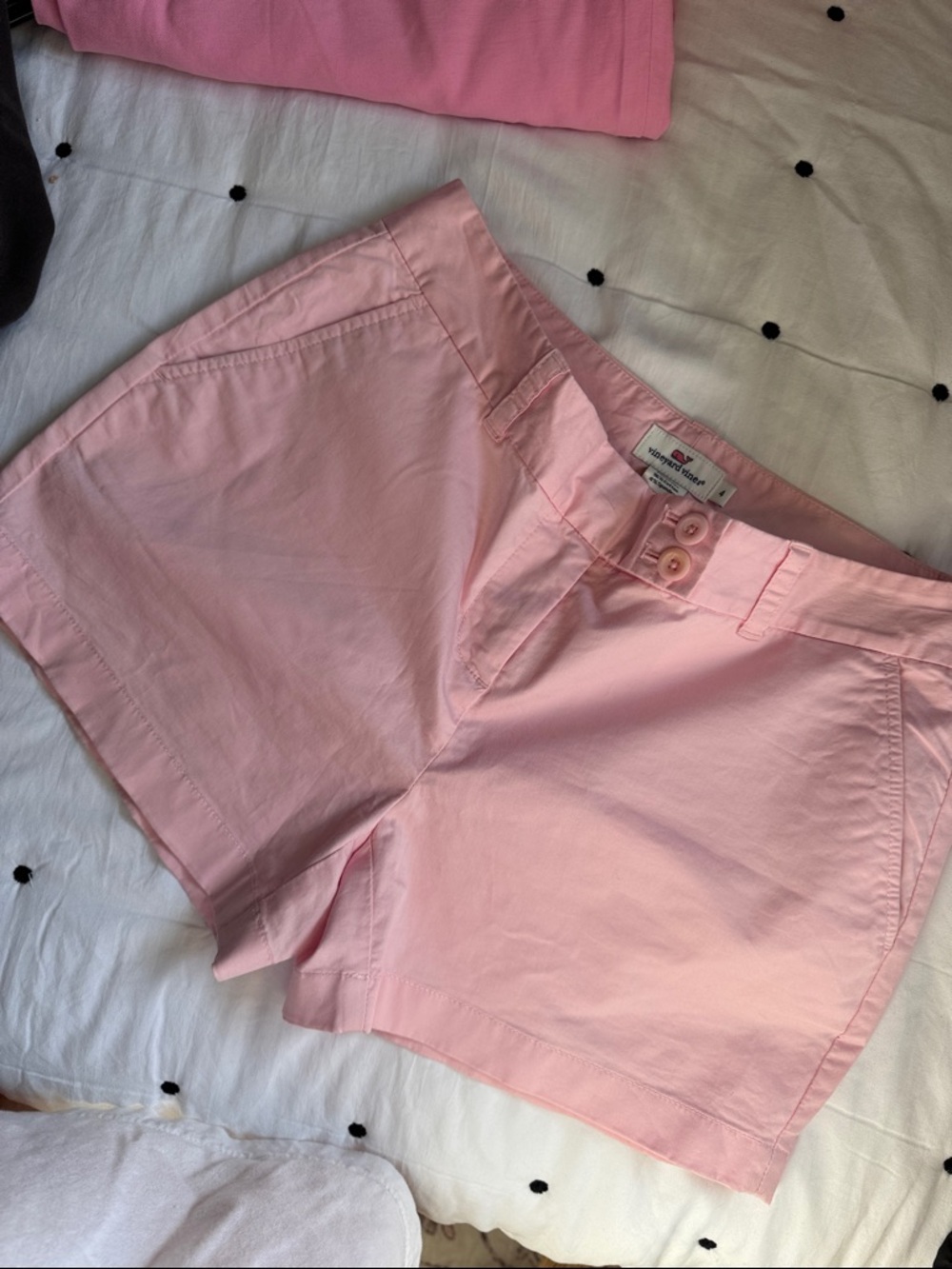 Did someone say Barbie... Vineyard Vines Light Pink Cotton Bermuda Shorts